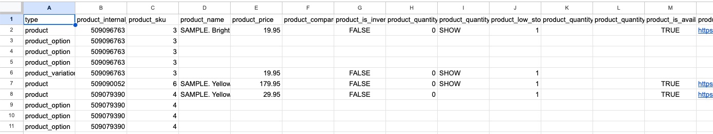 Upload Inventory Thresholds CSV | 1000 Apps