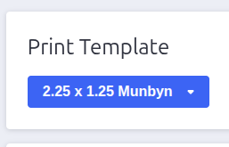 Select template for unfulfilled orders